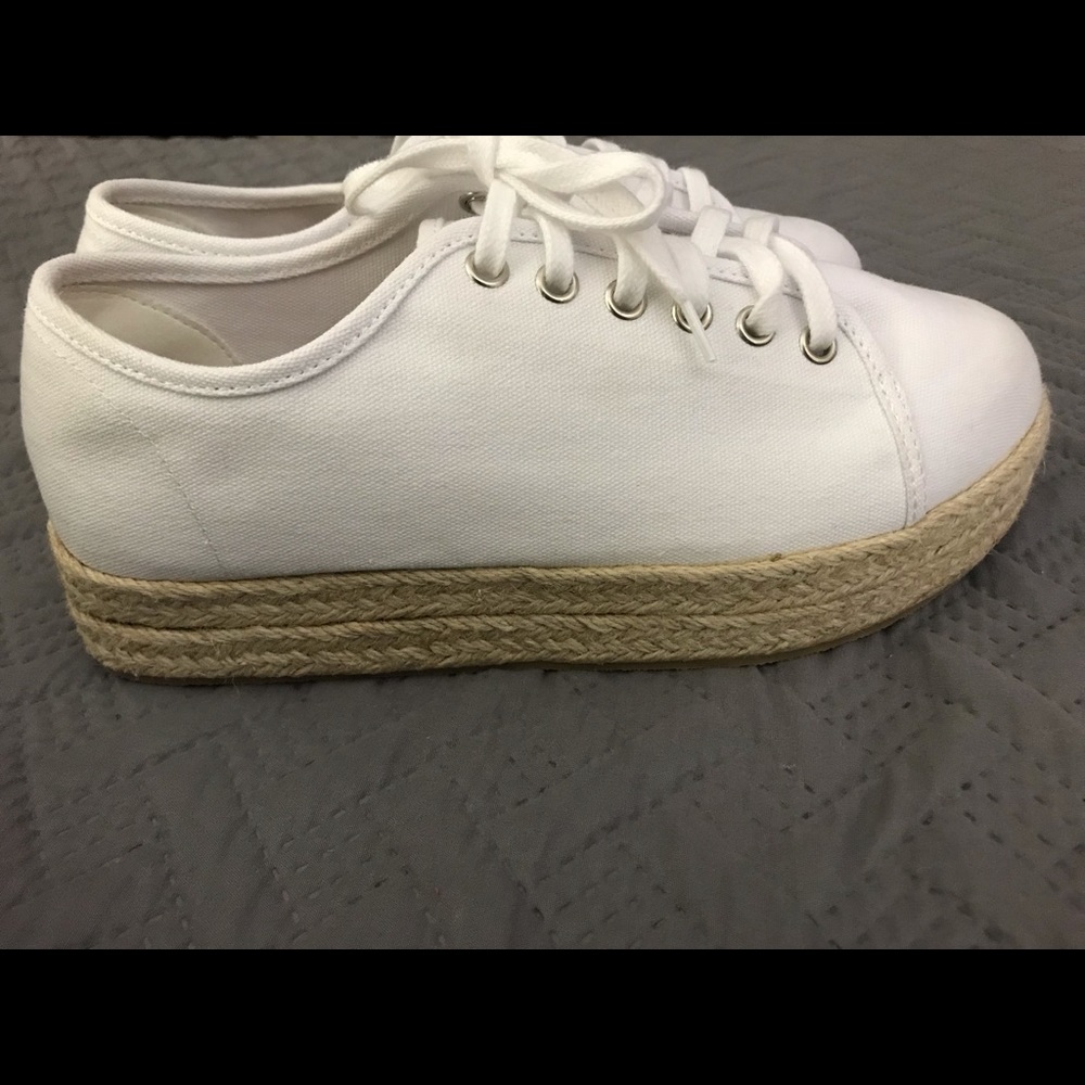 Torrid espadrilles platform sneakers size 11